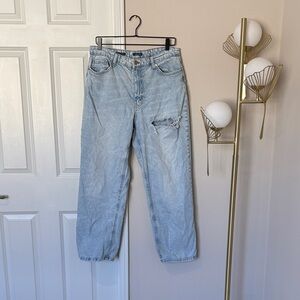 Wild Fable Light Blue Women’s Relaxed Straight Leg Baggy Jeans